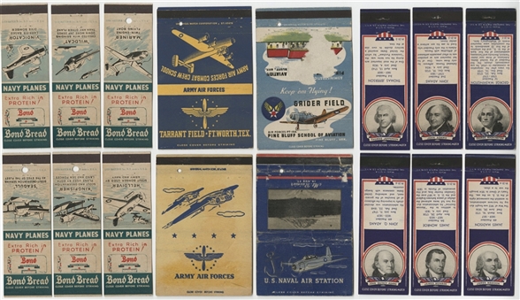 1930s-1940s Matchbook Covers Collection (750+) 